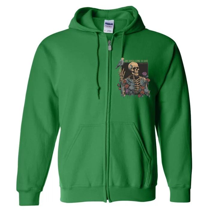 Dry Bones Come To Life Full Zip Hoodie