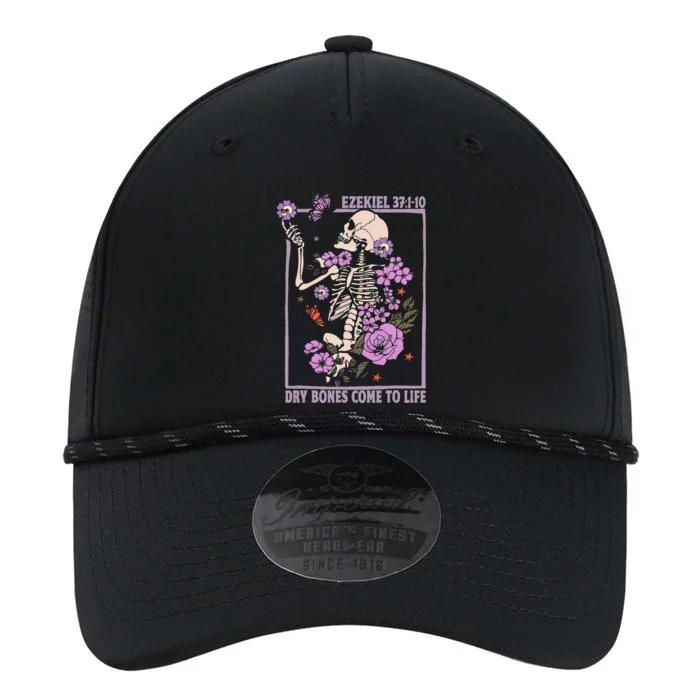 Dry Bone Come To Life Skeleton Floral Performance The Dyno Cap