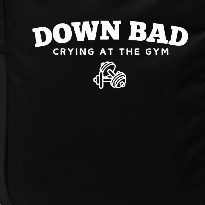 Down Bad Crying At The Gym Impact Tech Backpack