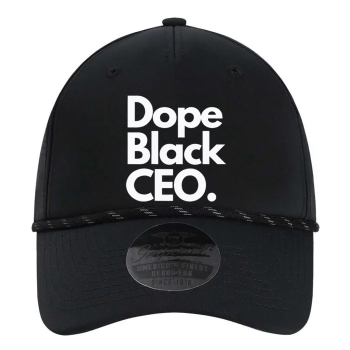 Dope Black Ceo Melanated Bussiness Owner Month Performance The Dyno Cap