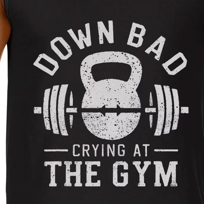 Down Bad Crying At The Gym Comfort Colors® Tank Top