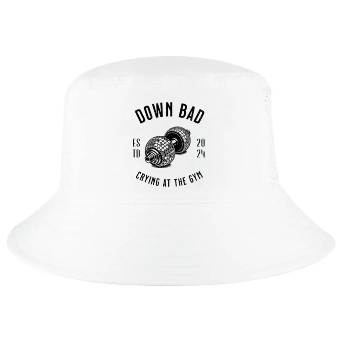 Down Bad Crying At The Gym Cool Comfort Performance Bucket Hat