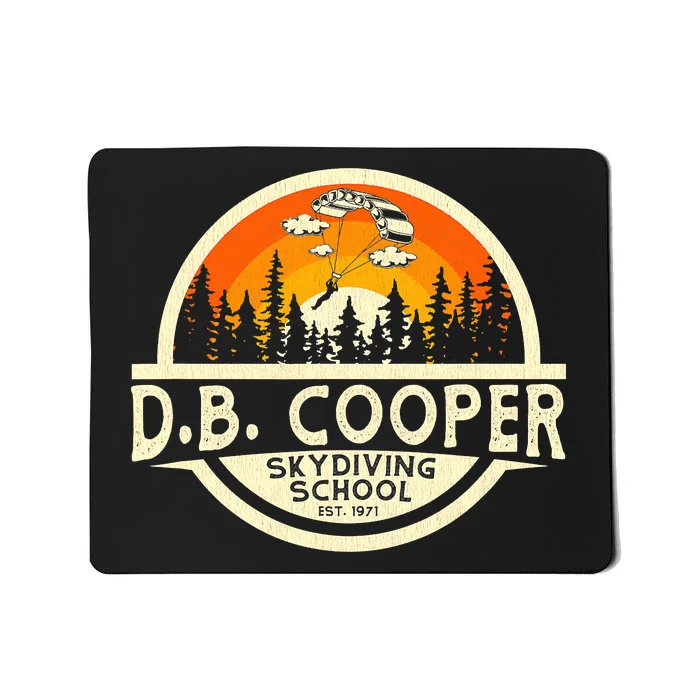 D B Coopers Skydiving School Portland Oregon Mousepad