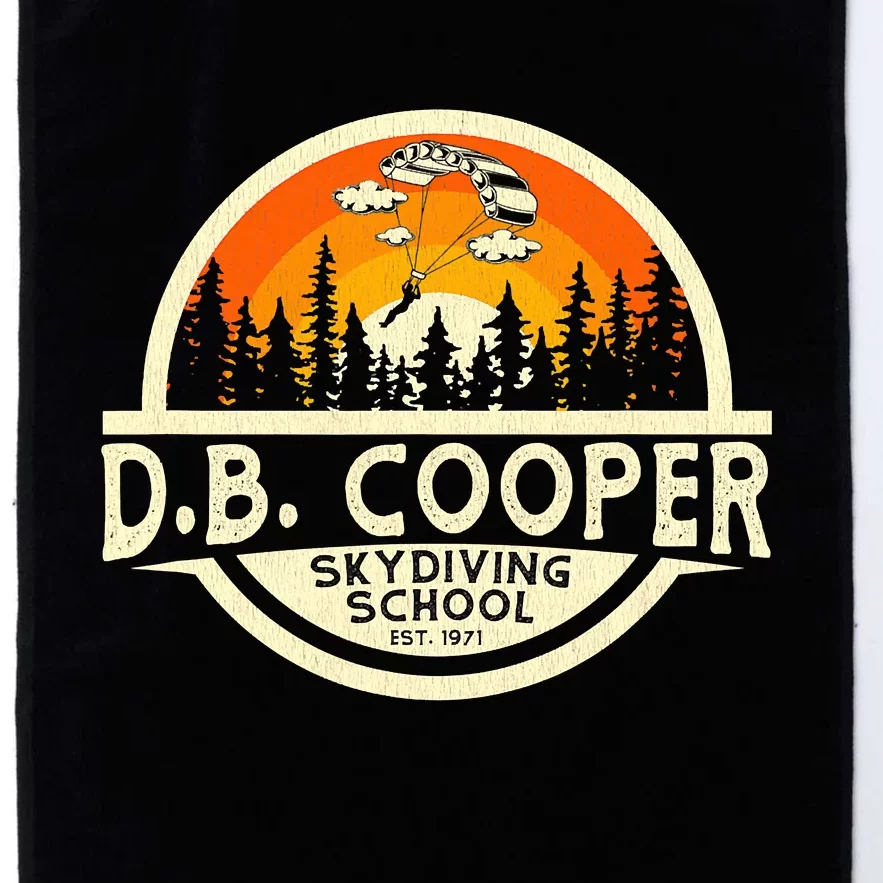 D B Coopers Skydiving School Portland Oregon Platinum Collection Golf Towel