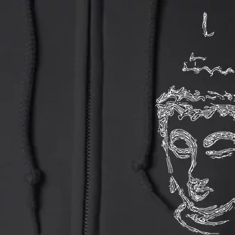 Drypoint Buddha Full Zip Hoodie