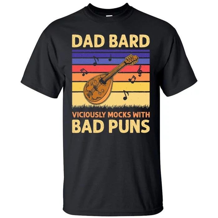 Dad Bard DnD Tall T-Shirt