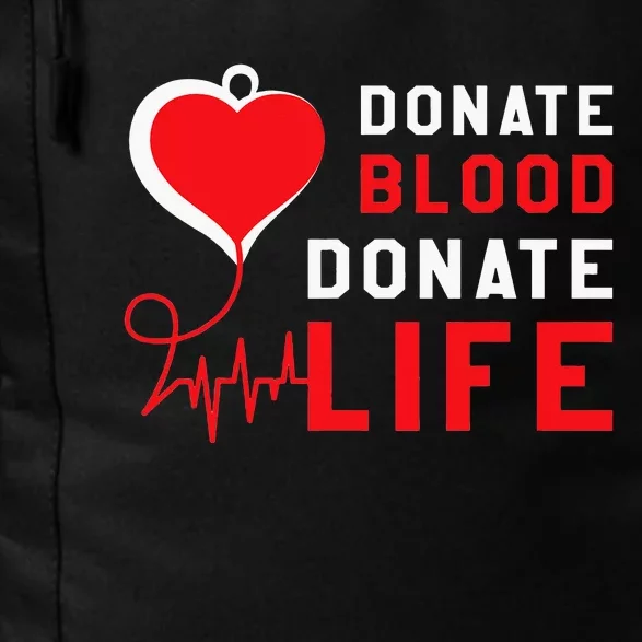 Donate Blood Donate Life World Blood Awareness Daily Commute Backpack