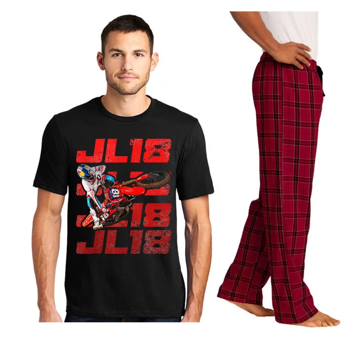 Dirt Bike Design Motocross And Supercross Dad Fathers Day Pajama Set