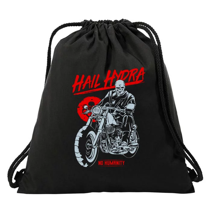 Dark Biker Drawstring Bag