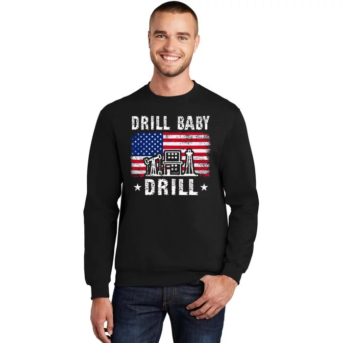 Drill Baby Drill Trump 2024 4th Of July Political Sweatshirt