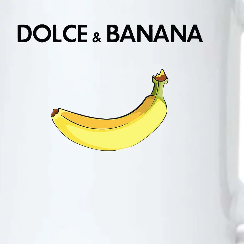 Dolce & Banana Black Color Changing Mug