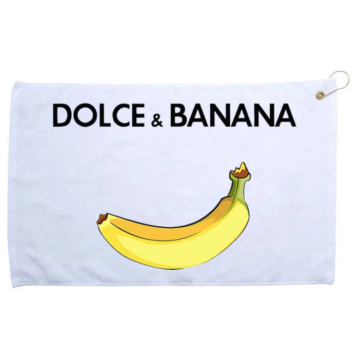 Dolce & Banana Grommeted Golf Towel