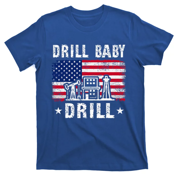 Drill Baby Drill Trump 2024 Political T-Shirt