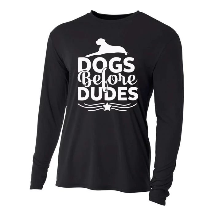 Dogs Before Dudes Cooling Performance Long Sleeve Crew