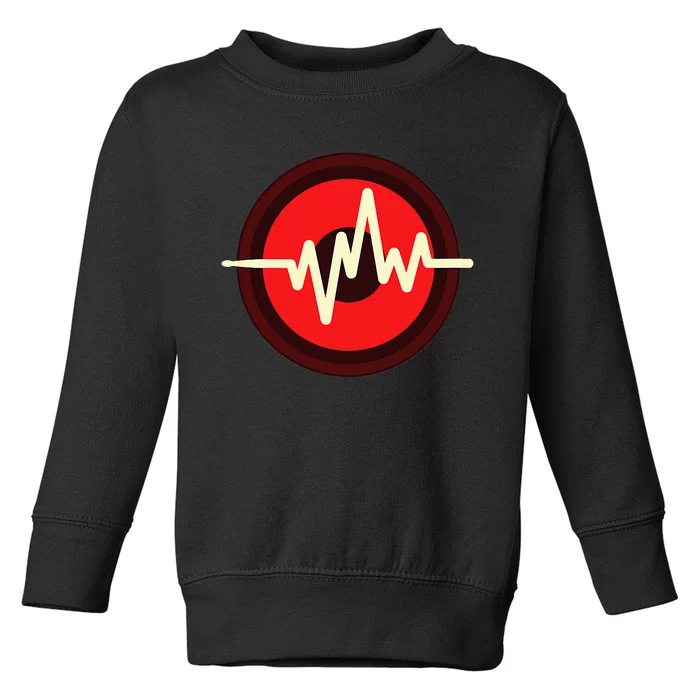 Drum & Bass Toddler Sweatshirt