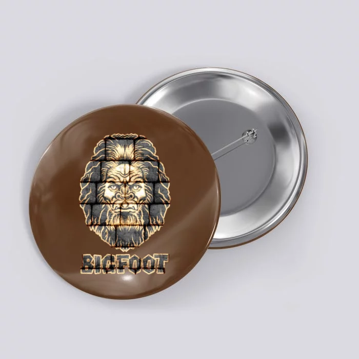 Distressed Bigfoot Button