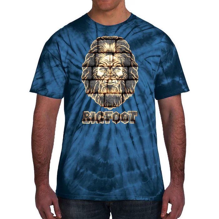 Distressed Bigfoot Tie-Dye T-Shirt