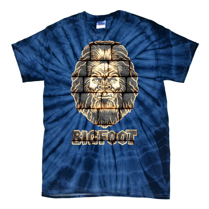 Distressed Bigfoot Tie-Dye T-Shirt