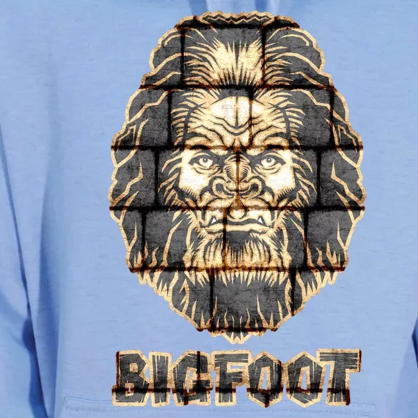 Distressed Bigfoot Unisex Surf Hoodie