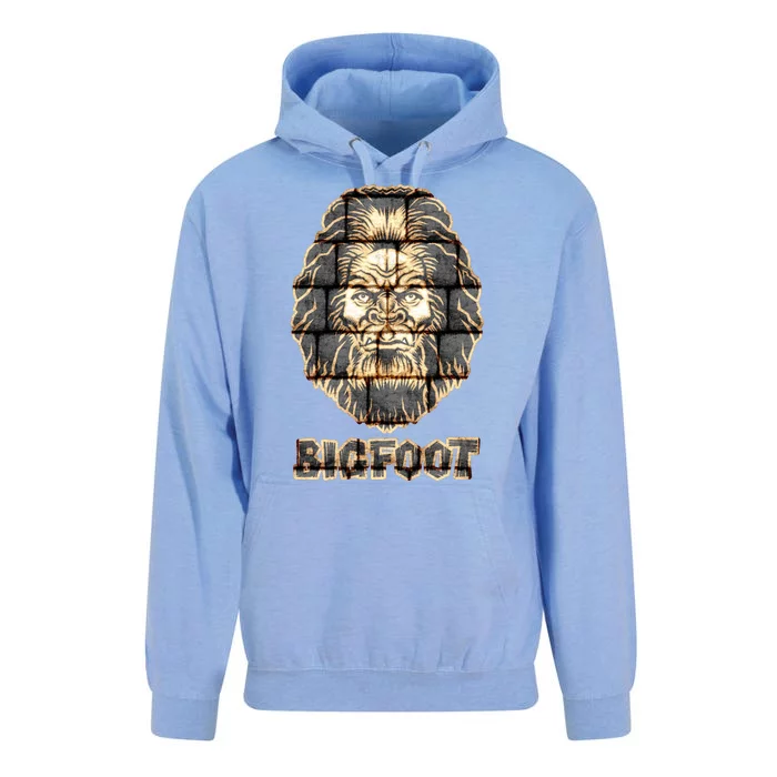 Distressed Bigfoot Unisex Surf Hoodie