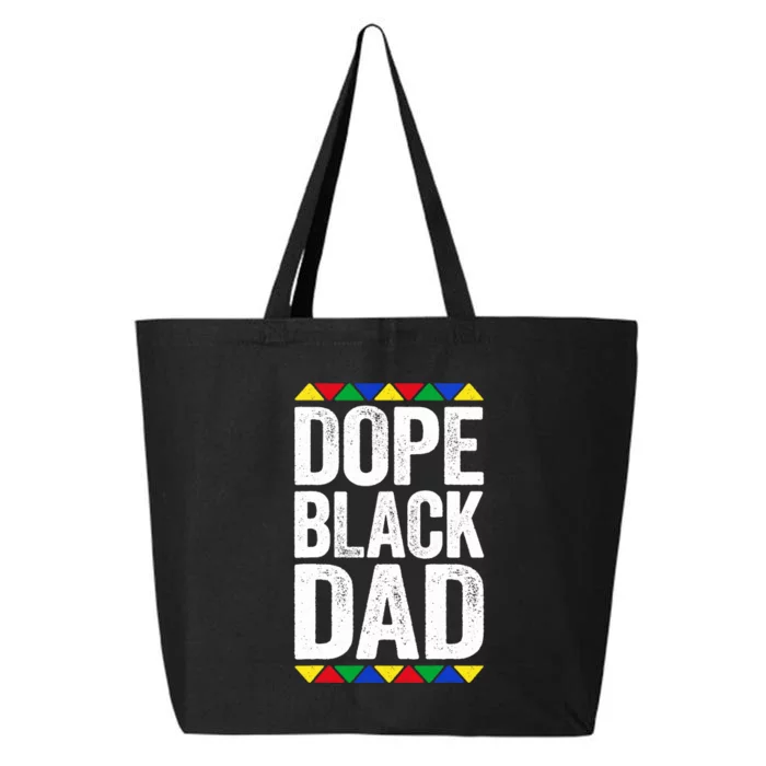 Dope Black Dad Black Pride 25L Jumbo Tote