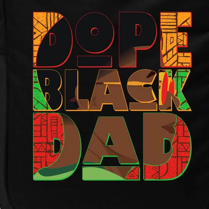 Dope Black Dad Impact Tech Backpack