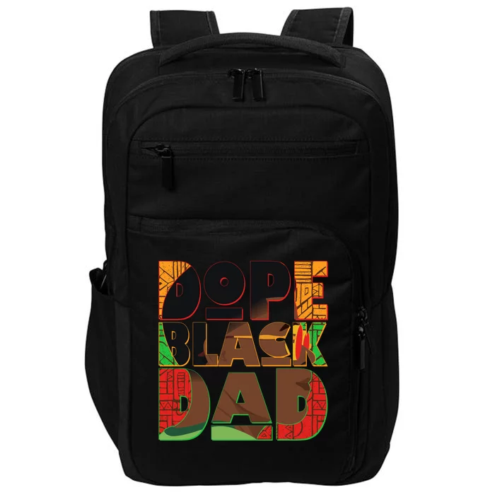 Dope Black Dad Impact Tech Backpack