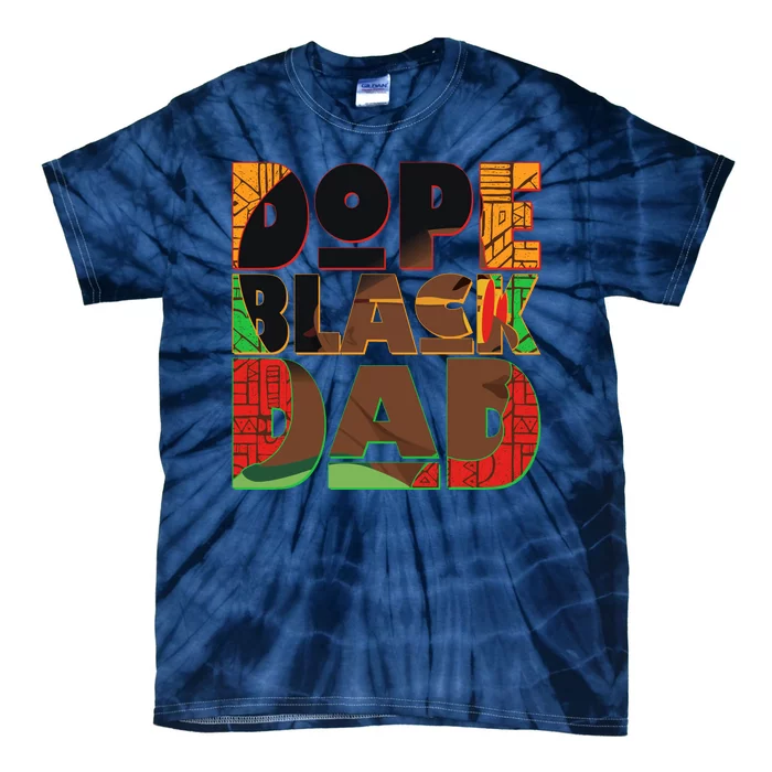 Dope Black Dad Tie-Dye T-Shirt