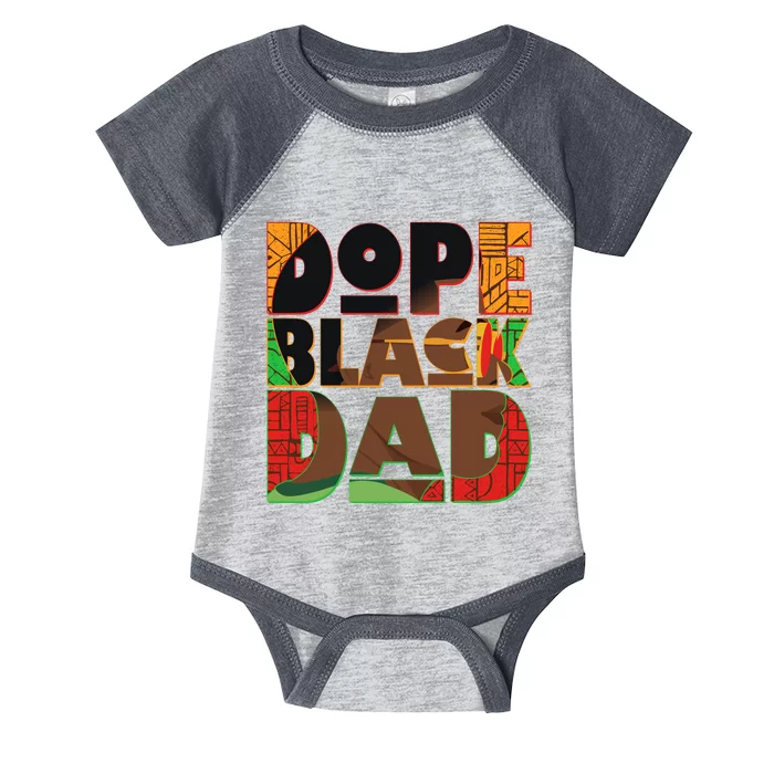 Dope Black Dad Infant Baby Jersey Bodysuit