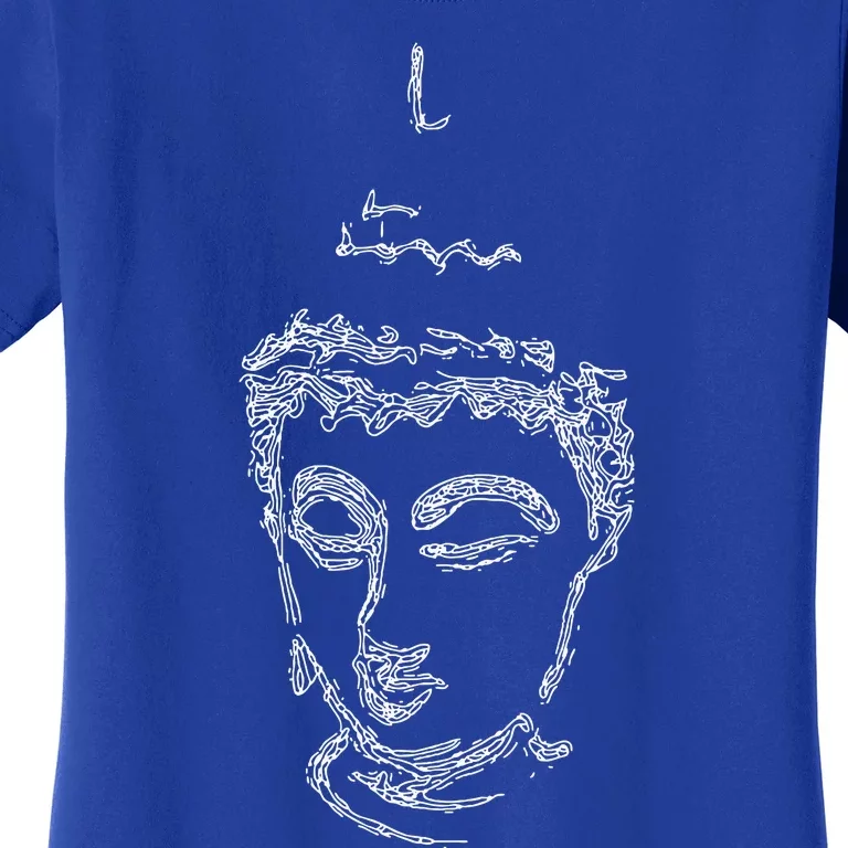 Drypoint Buddha Women's T-Shirt