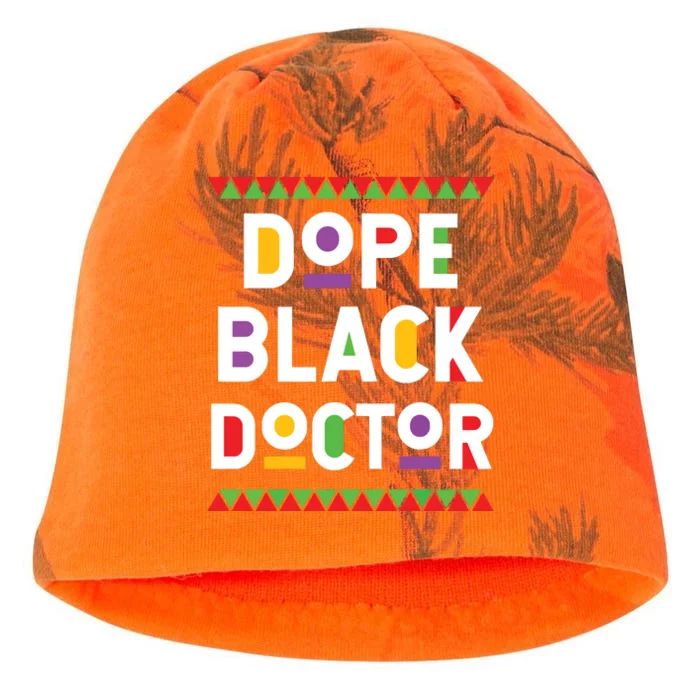 Dope Black Doctor African American Job Proud Profession Kati - Camo Knit Beanie