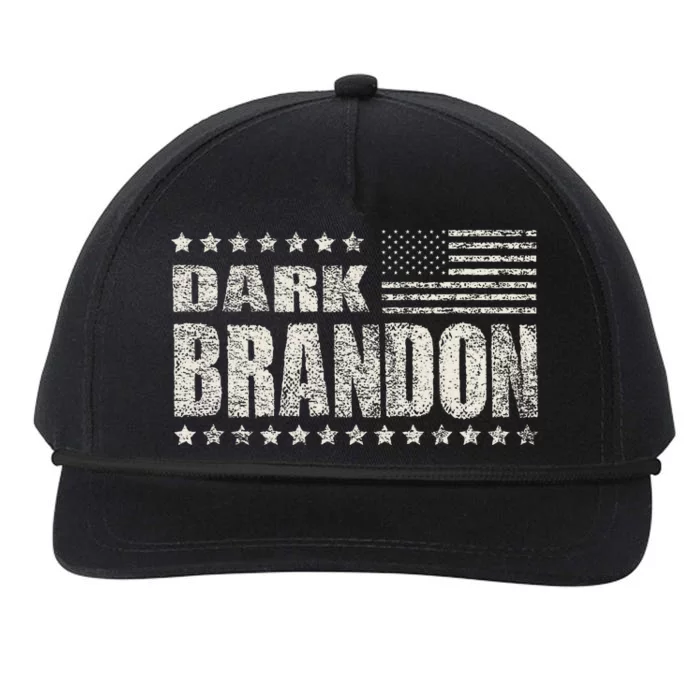 Dark Brandon Snapback Five-Panel Rope Hat