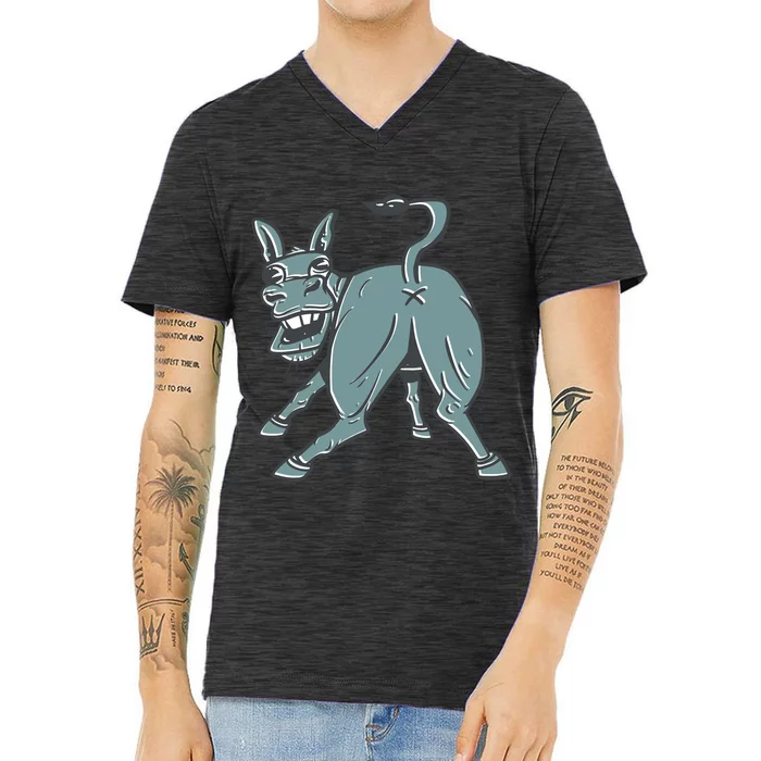 Amazing Donkey Butt V-Neck T-Shirt