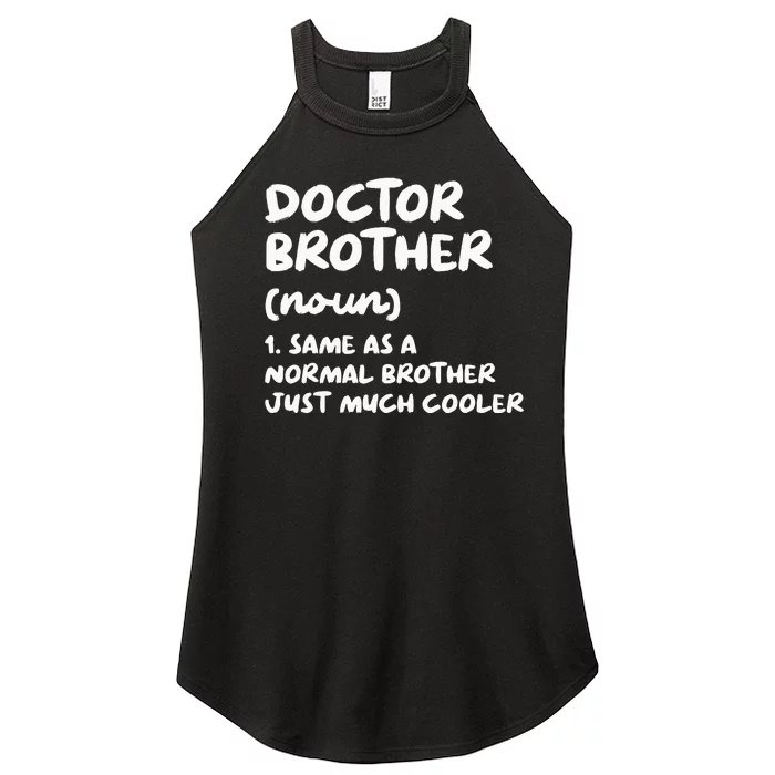 Doctor Brother Definition Women’s Perfect Tri Rocker Tank