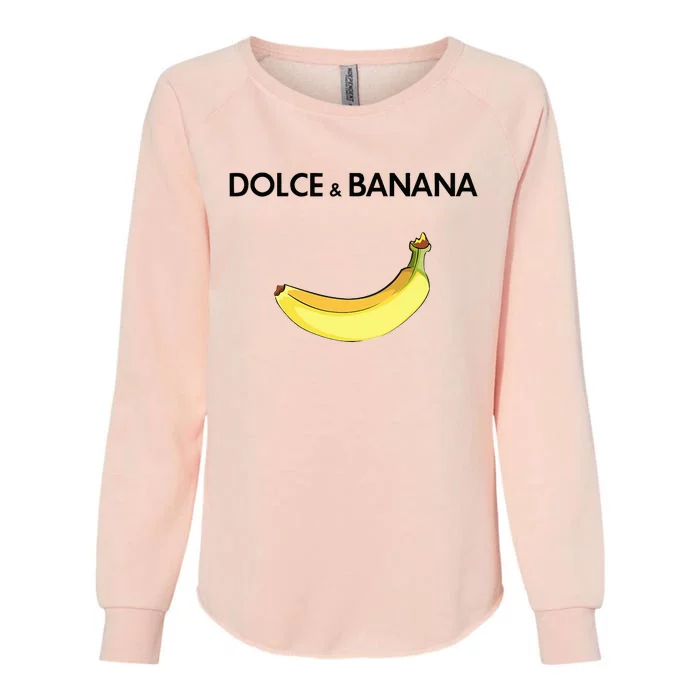 Dolce & Banana Womens California Wash Sweatshirt