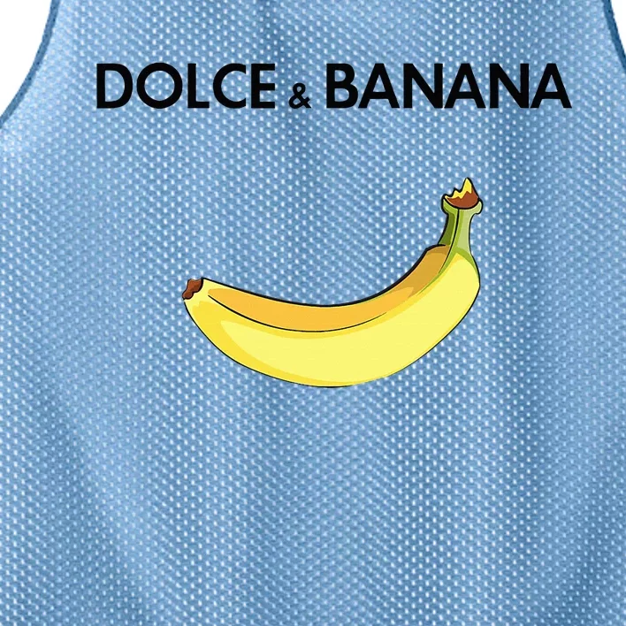 Dolce & Banana Mesh Reversible Basketball Jersey Tank