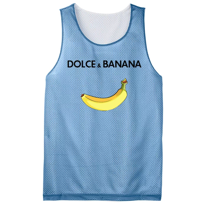 Dolce & Banana Mesh Reversible Basketball Jersey Tank