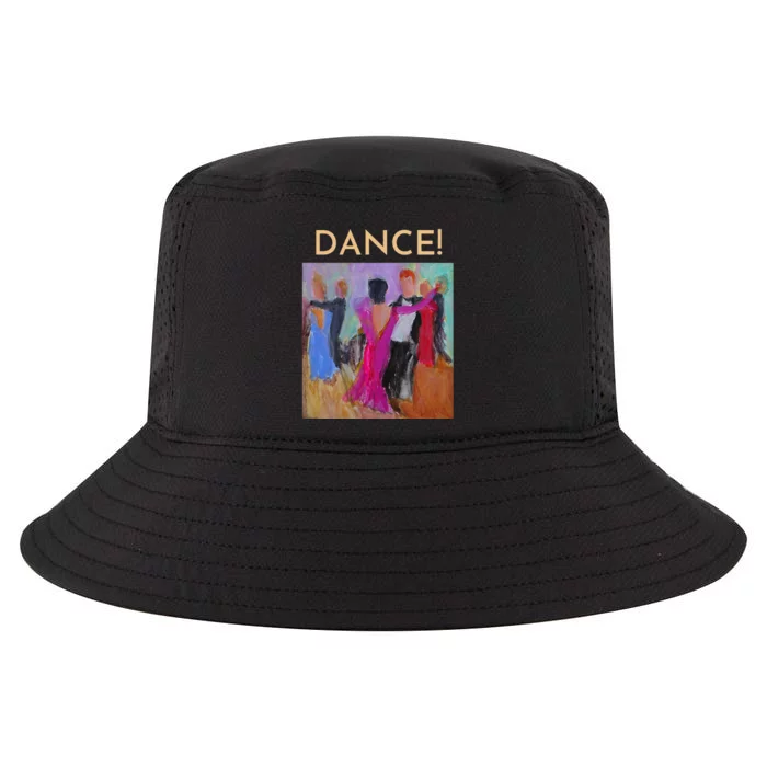 DANCE! Ballroom Dance Fine Art Design From Original Painting Cool Comfort Performance Bucket Hat