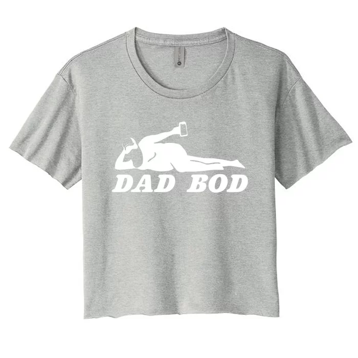 Dad Bod Women's Crop Top Tee