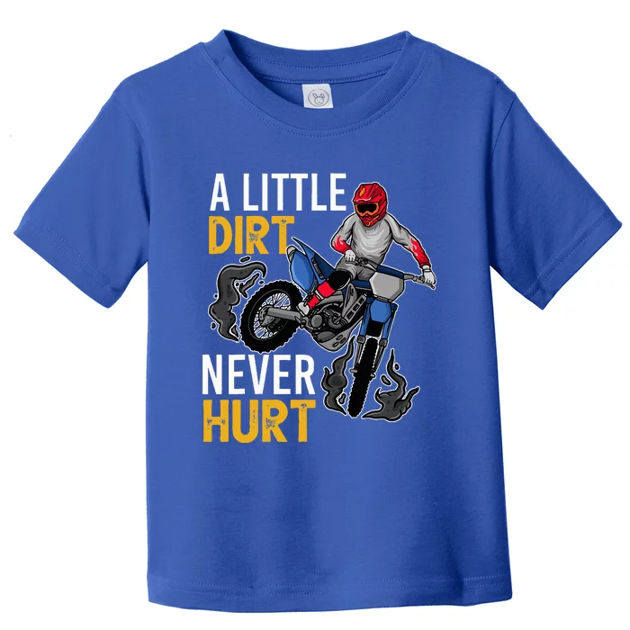 Dirt Bike Design Motorbike Racing Toddler T-Shirt