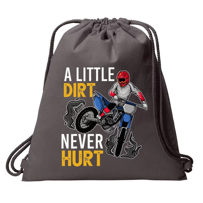 Dirt Bike Design Motorbike Racing Drawstring Bag