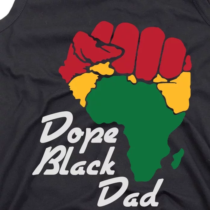 Dope Black Dad Black History Month Tank Top