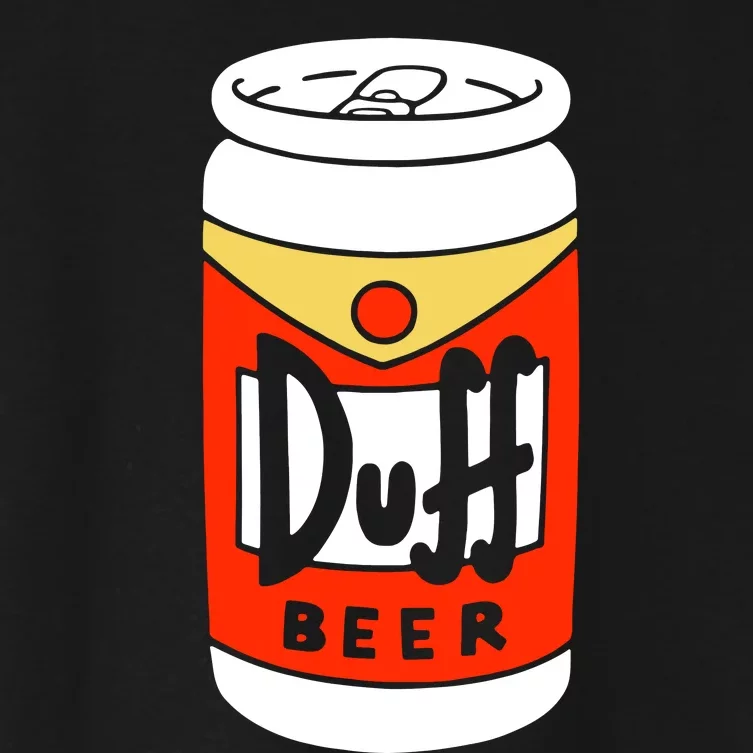 Duff Beer Women's Crop Top Tee