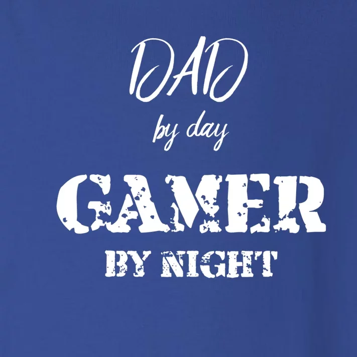 Dad By Day Gamer By Night Gift Toddler Long Sleeve Shirt