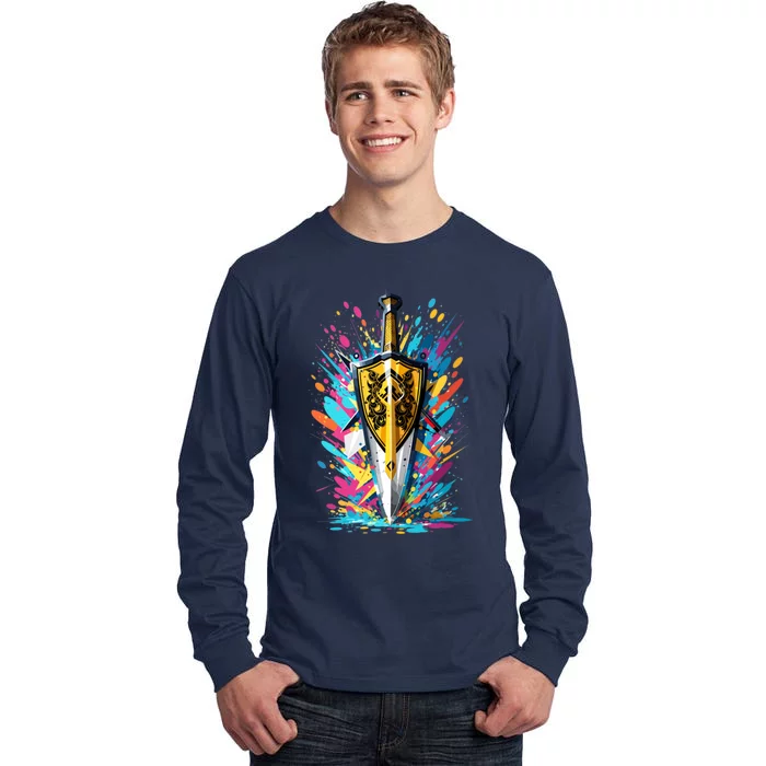 Dynamic Broadsword Tall Long Sleeve T-Shirt