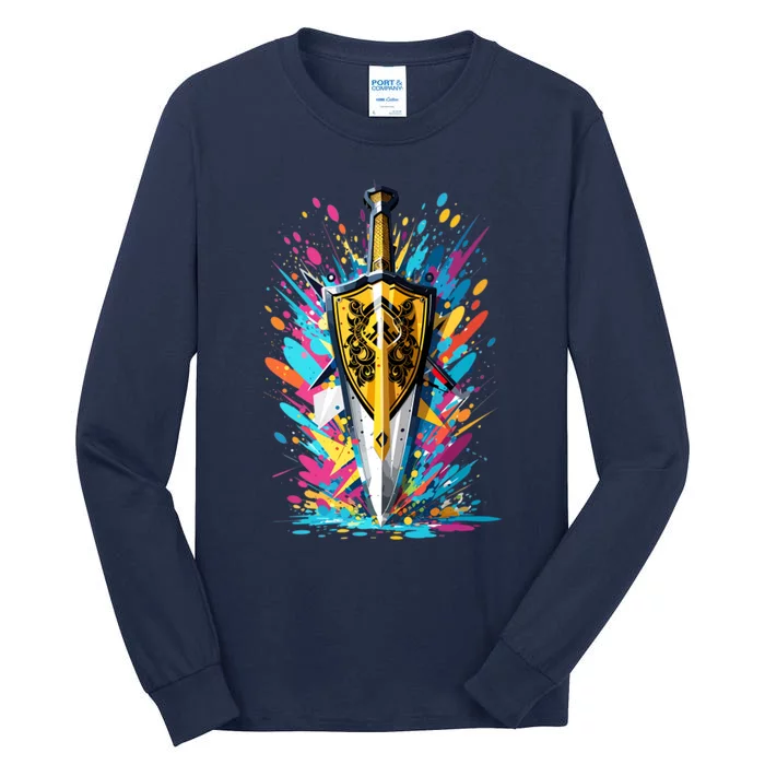 Dynamic Broadsword Tall Long Sleeve T-Shirt