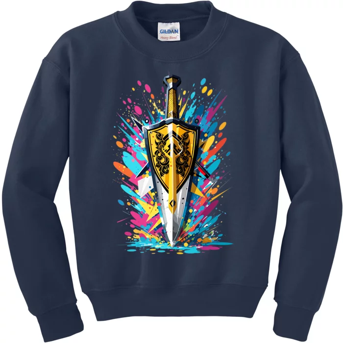 Dynamic Broadsword Kids Sweatshirt