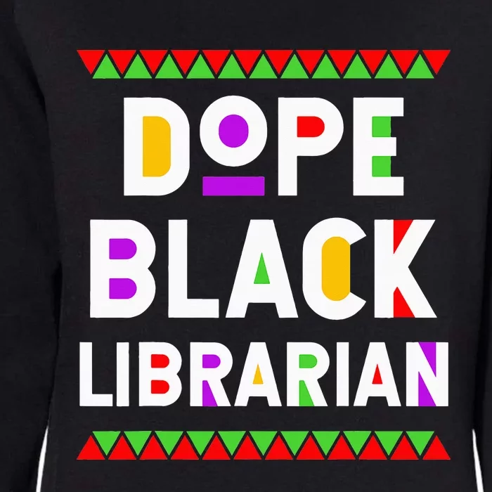 Dope Black Daughter African American History Month Womens California Wash Sweatshirt