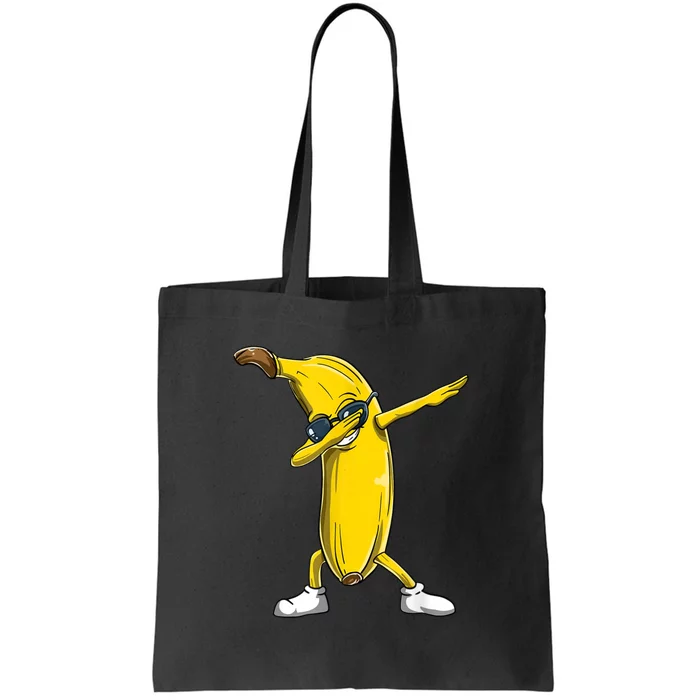 Dabbing Banana Dance Funny Tote Bag