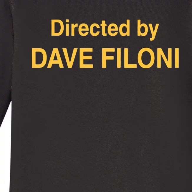 Directed By Dave Filoni Baby Long Sleeve Bodysuit